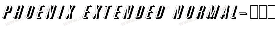 Phoenix Extended Normal字体转换